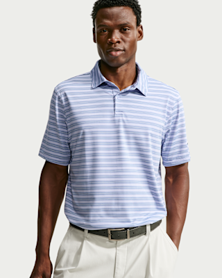Мужские Nike Velocity Dri-FIT Striped Golf Polo