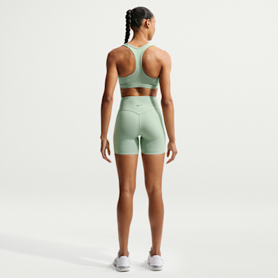 Nike Universa Yüksek Belli Ön Dikişsiz 13 cm Kadın Bisiklet Şortu görsel 5