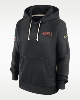Женское худи San Francisco 49ers Rivalries Collection Sideline Nike Dri-FIT NFL Pullover Hoodie