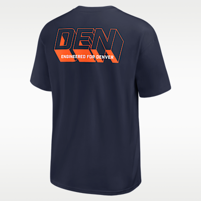 Denver Broncos Dominate The Game Essential Max90 Men's Nike NFL T-Shirt