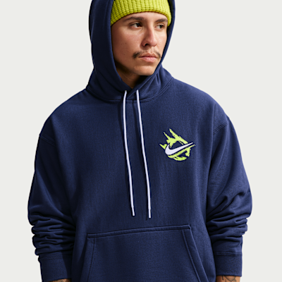 Nike Solo Swoosh Fleece Erkek Kapüşonlu Üst