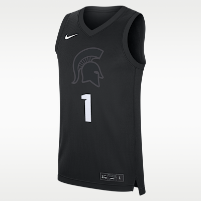 Michigan State Spartans Replica Men's Nike College Basketball Jersey