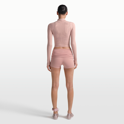 Shorts de cintura plegable de 7,5 cm para mujer NikeSKIMS Matte