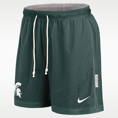 Shorts universitarios Nike Dri-FIT para hombre Michigan State Reversible