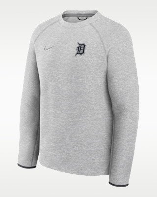 Мужские Detroit Tigers Tech Fleece Nike MLB Pullover Crew