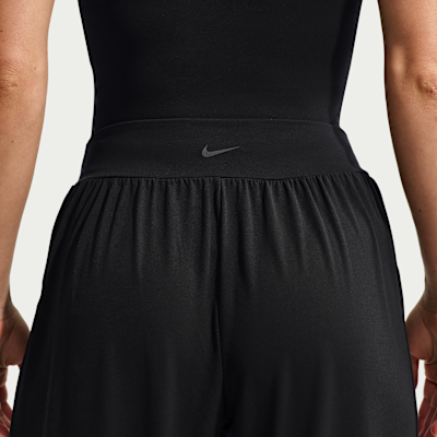 Nike Zenvy Normal Belli Geniş Paçalı Kadın Eşofman Altı görsel 3