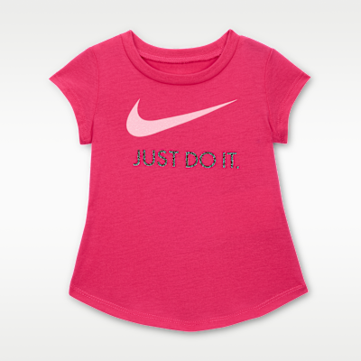 Nike Swoosh 'Just Do It' T-shirt voor baby's (12-24 maanden)