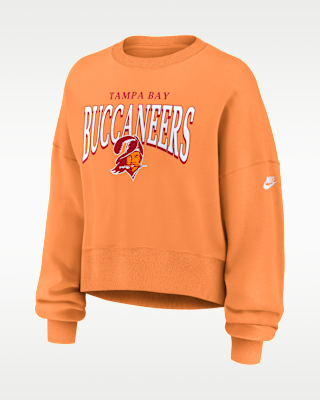 Женские  Tampa Bay Buccaneers Rewind Phoenix Nike NFL Oversized Pullover Crew
