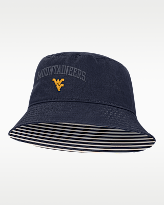 Женские  West Virginia Primetime Apex Nike College Bucket Hat
