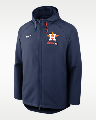 Мужская куртка Houston Astros Authentic Collection Nike Therma-FIT MLB Full-Zip Hooded