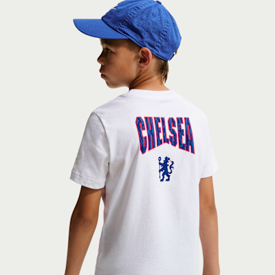 Chelsea FC Nike Genç Çocuk Futbol Tişörtü Beyaz