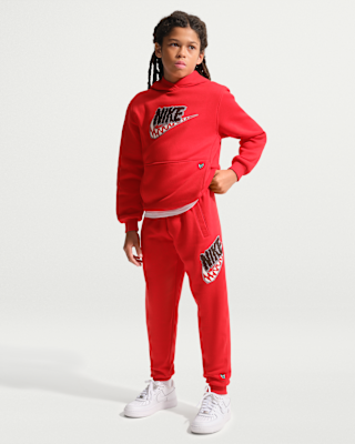 Детские спортивные штаны Nike Sportswear Club "Werewolf" Big Kids' Fleece Joggers