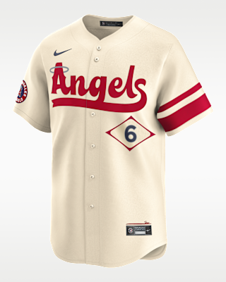 Мужские джерси Anthony Rendon Los Angeles Angels City Connect Nike Dri-FIT ADV MLB Limited Jersey