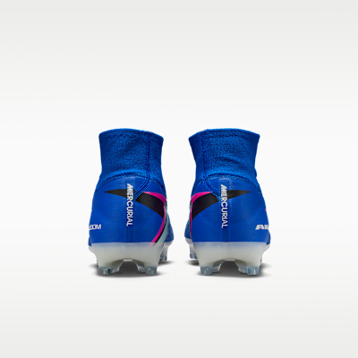 Tacos de fútbol para pasto artificial de corte high Nike Mercurial Superfly 10 Elite