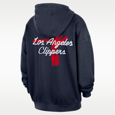 Sudadera con gorro sin cierre Jordan Club Premium de la NBA para hombre LA Clippers Courtside