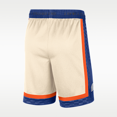 Shorts de alero polivalente de la NBA Nike Dri-FIT para hombre New York Knicks City Edition