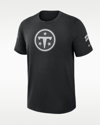 Мужская футболка Tennessee Titans Salute to Service Slub Nike Dri-FIT NFL