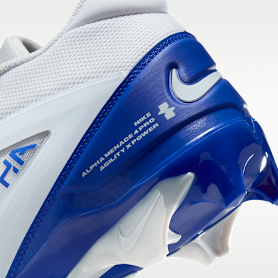 Tacos de fútbol americano Nike Alpha Menace Pro 4