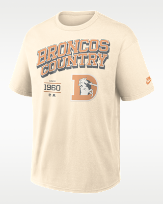 Мужская футболка Denver Broncos Max90 Nike NFL
