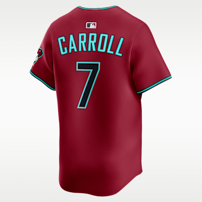 Jersey Nike Dri-FIT ADV de la MLB Limited para hombre Corbin Carroll Arizona Diamondbacks