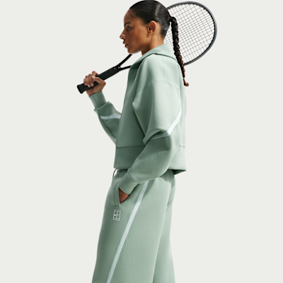 Nike Advantage Dri-FIT Normal Belli Kadın Tenis Eşofman Altı görsel 4