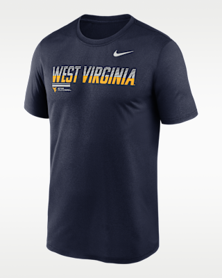 Мужская футболка West Virginia Sideline Legend Nike Dri-FIT College