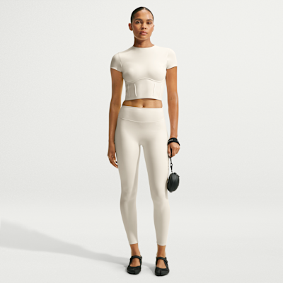 Женские леггинсы Nike NikeSKIMS Matte Women's High-Waisted 26" Leggings