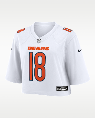Женские джерси Caleb Williams Chicago Bears Nike NFL Cropped Tundra Game Jersey
