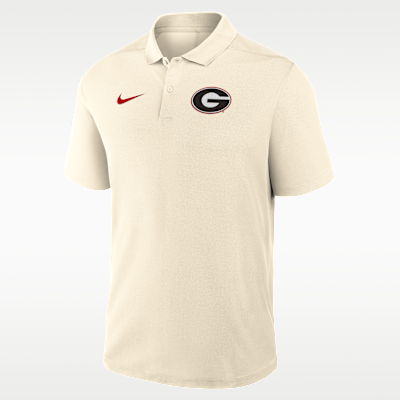 Georgia Victory Primary Logo Men's Nike Dri-FIT College Polo