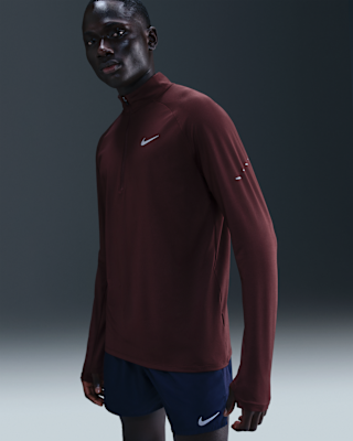 Мужские Nike Stride Dri-FIT 1/2-Zip Top для бега