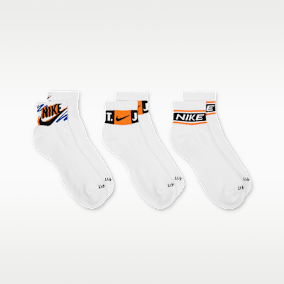 Nike Everyday Plus Ankle Socks (3 Pairs)