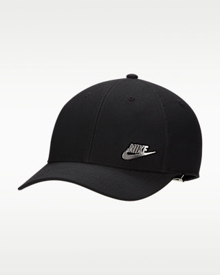 Женская кепка Nike Dri-FIT Club Structured Metal Logo Cap