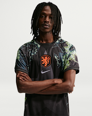 Мужские джерси Netherlands 2026 Stadium Goalkeeper Nike Dri-FIT Soccer Replica Short-Sleeve Jersey