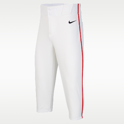 Pants de béisbol entubados de cintura alta para niños talla grande Nike Vapor Select 2