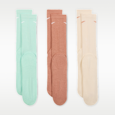 Nike Everyday Plus Cushioned Training Crew Socks (3 Pairs)
