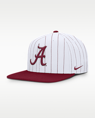 Мужские  Alabama Primetime Pin Stripe 2-Tone Nike Dri-FIT College Adjustable Hat