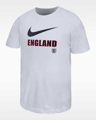 Детская футболка England Big Kids' Nike Soccer
