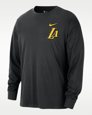 Мужская футболка LA Lakers Essential City Edition Nike NBA Long-Sleeve