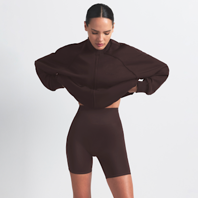 NikeSKIMS Shine Bikeshorts met hoge taille voor dames (13 cm)