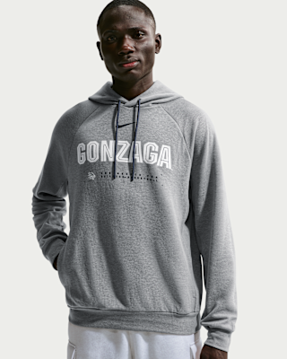 Мужское худи Gonzaga Bulldogs Nike NCAA Basketball Coaches' Pullover Hoodie для баскетбола