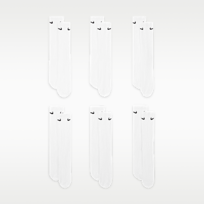Nike Everyday Cushioned Training Crew Socks (6 Pairs)