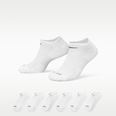Nike Everyday Plus Cushioned Training No-Show Socks (6 Pairs)
