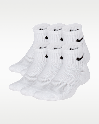 Детские носки Nike Everyday Kids' Cushioned Ankle Socks (6 Pairs)