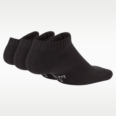 Nike Dri-FIT Performance-No-Show-strømper til små børn (3 par)