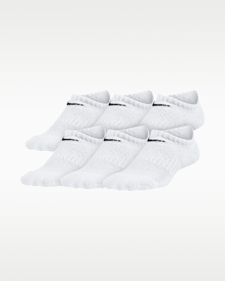 Unisex носки Nike Everyday Kids' Cushioned No-Show Socks (6 Pairs)
