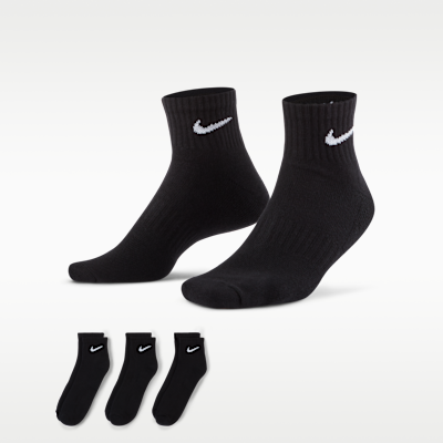 Nike Everyday Cushioned Training Ankle Socks (3 Pairs)