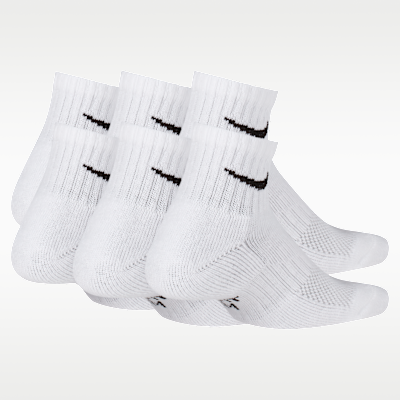 Nike Everyday Kids' Cushioned Ankle Socks (6 Pairs)
