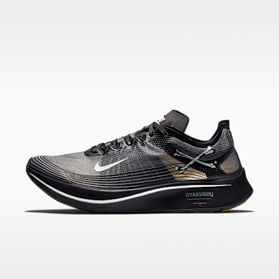 Gyakusou x Nike Zoom Fly SP "Black" — Black/Sail-Mineral Yellow-Black (AR4349-001)