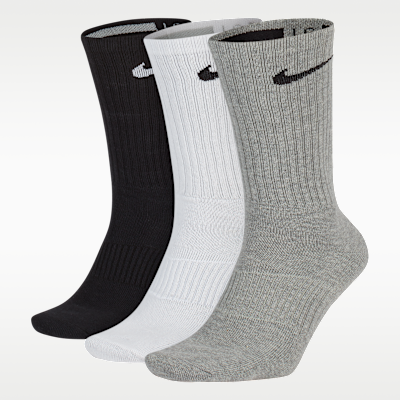 Nike Performance Lightweight Training Crew Socks (3 Pairs)