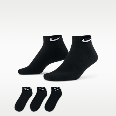 Calcetines de entrenamiento bajos (3 pares) Nike Everyday Cushioned
